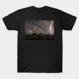 Lightning, Glasshouse Mountains T-Shirt